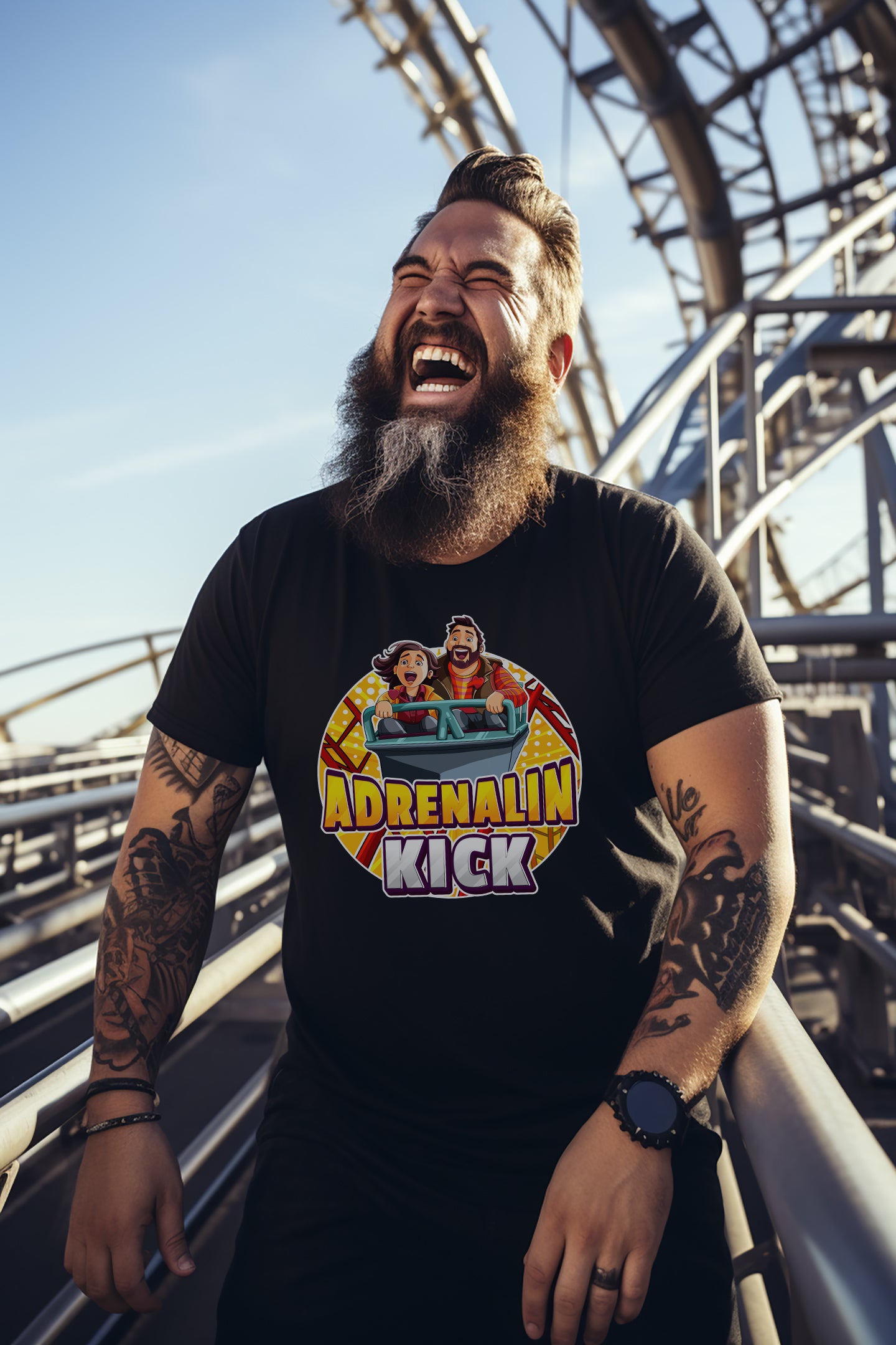 Männer Premium T-Shirt - Adrenalinkick