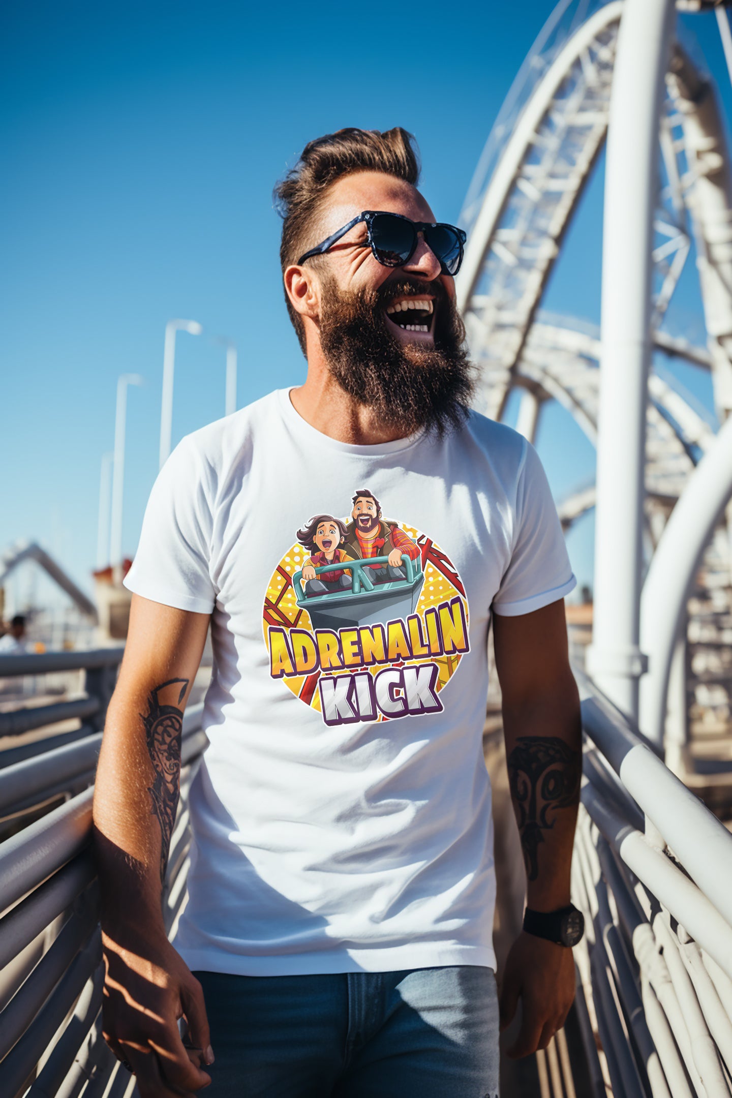 Männer Premium T-Shirt - Adrenalinkick