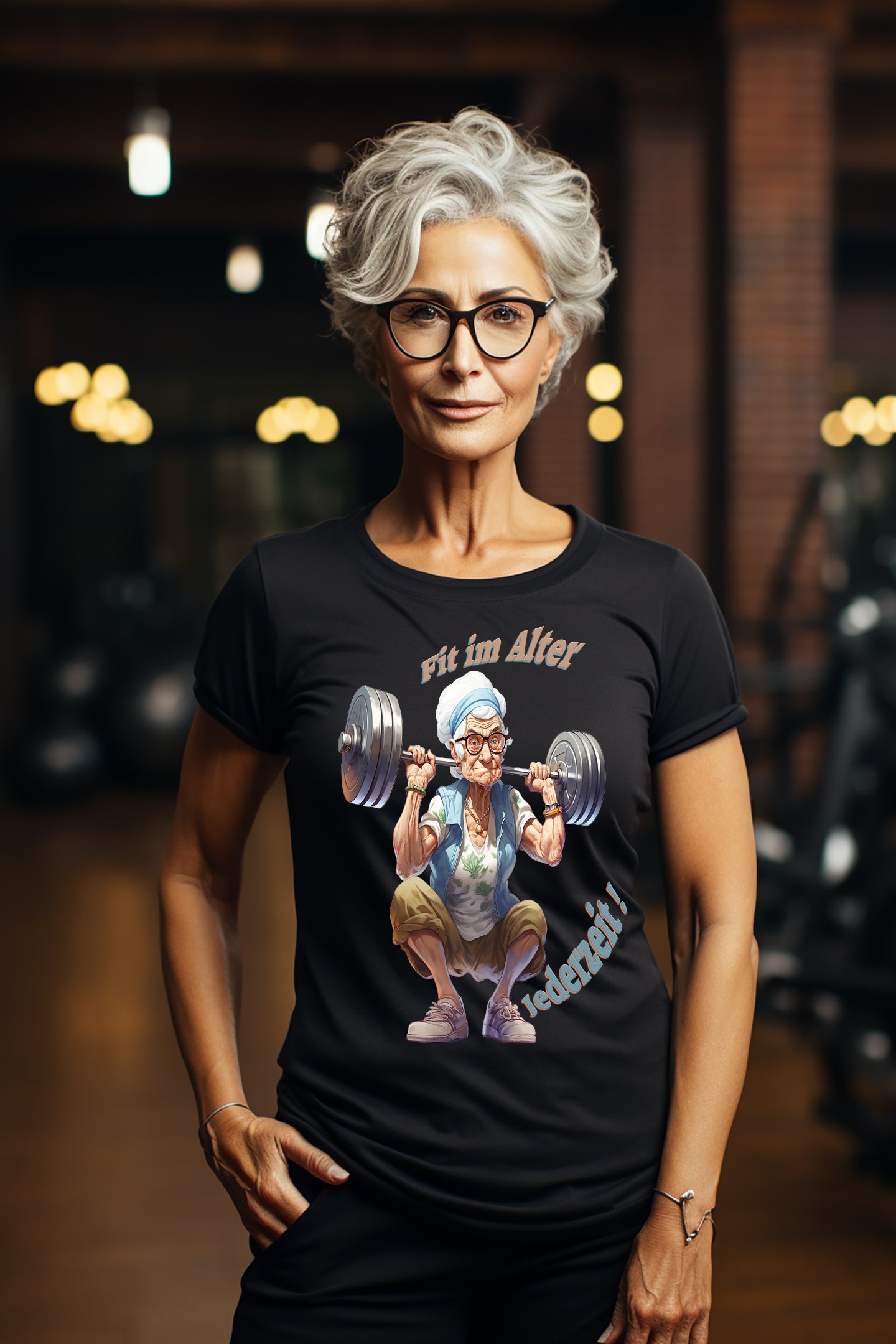 Frauen Premium T-Shirt - Fit im Alter - Jederzeit!