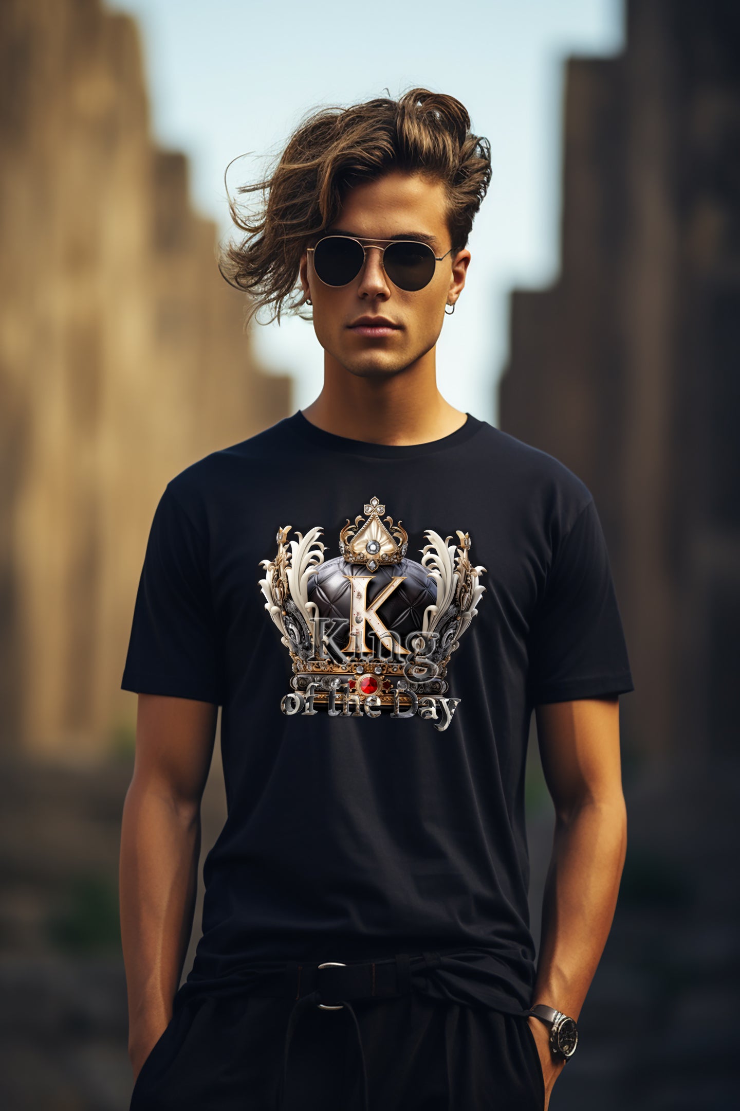 Männer Premium T-Shirt - King of the Day