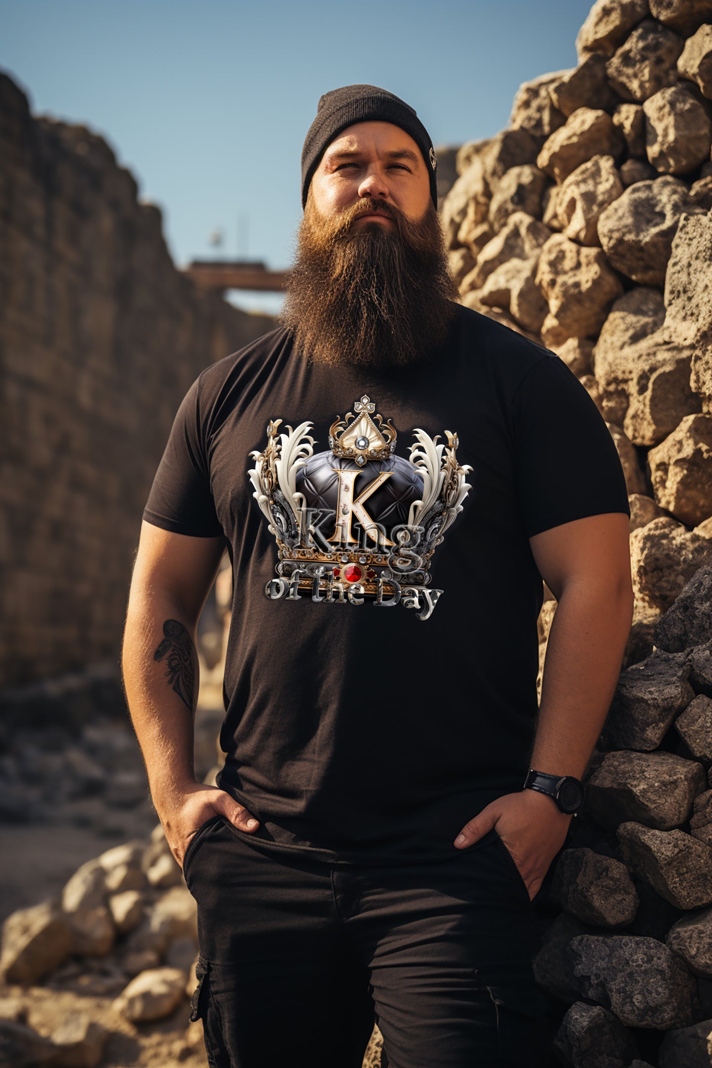 Männer Premium T-Shirt - King of the Day