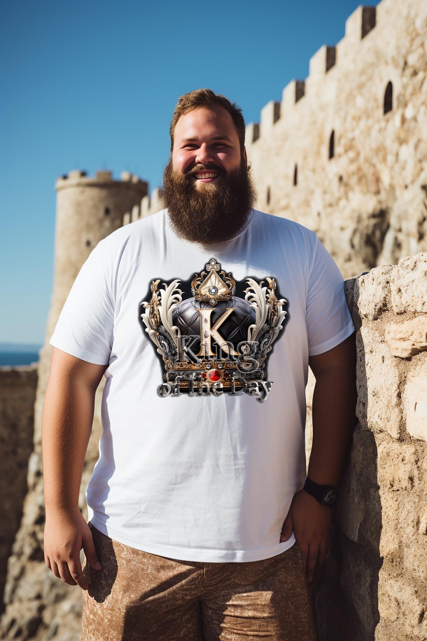 Männer Premium T-Shirt - King of the Day