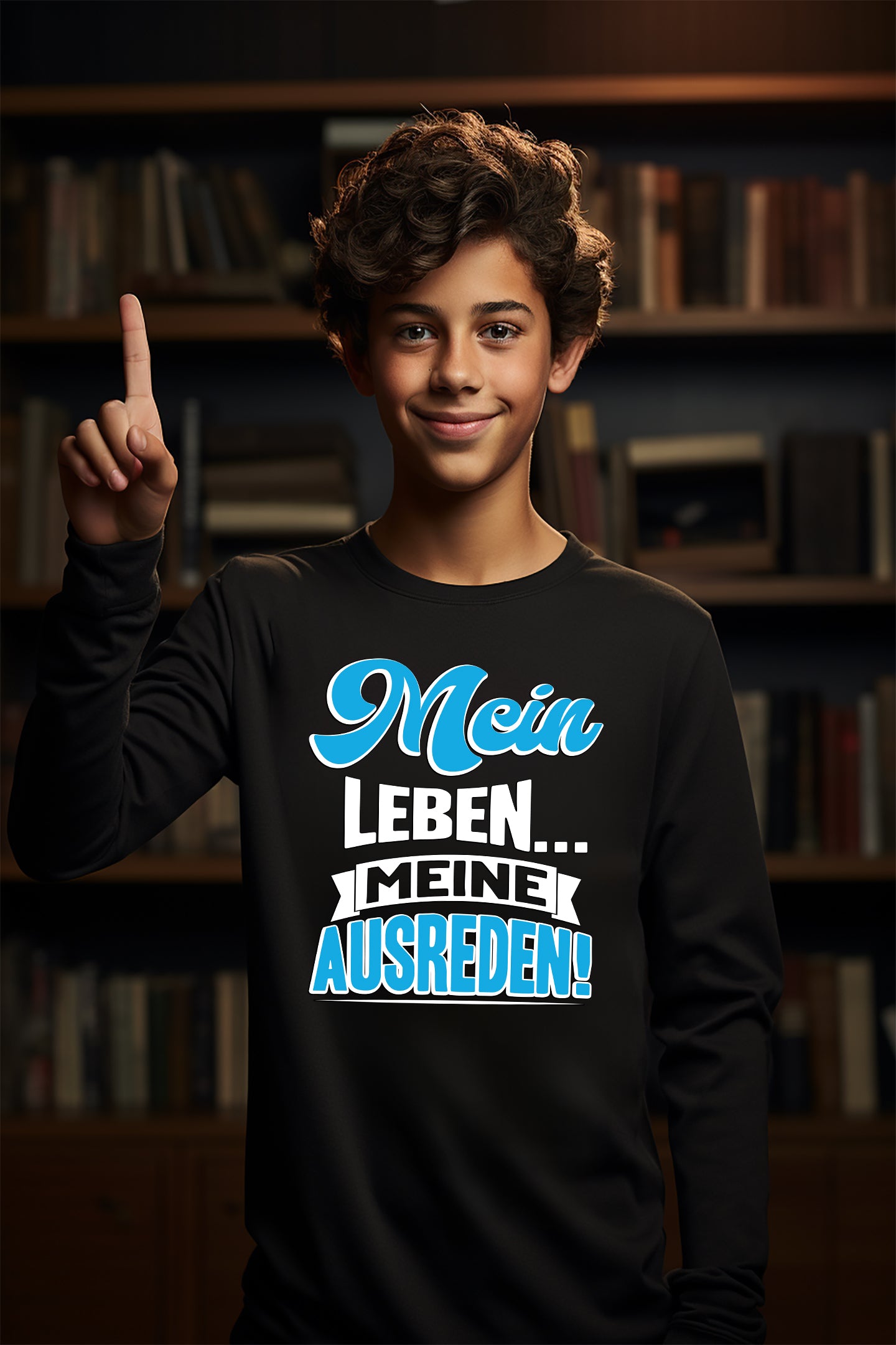 Teenager Premium Langarmshirt - Mein Leben... Meine Ausreden!