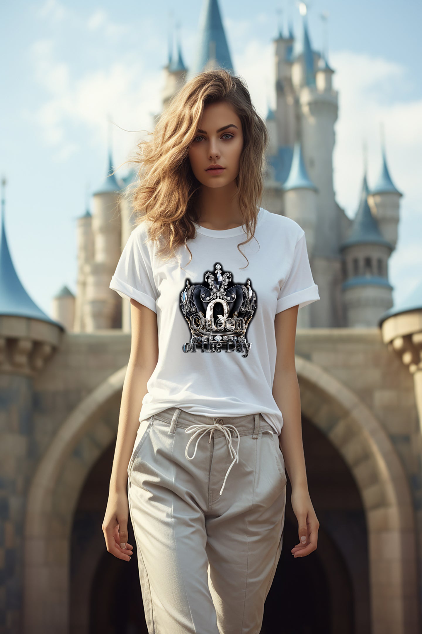 Frauen Premium T-Shirt - Queen of the Day