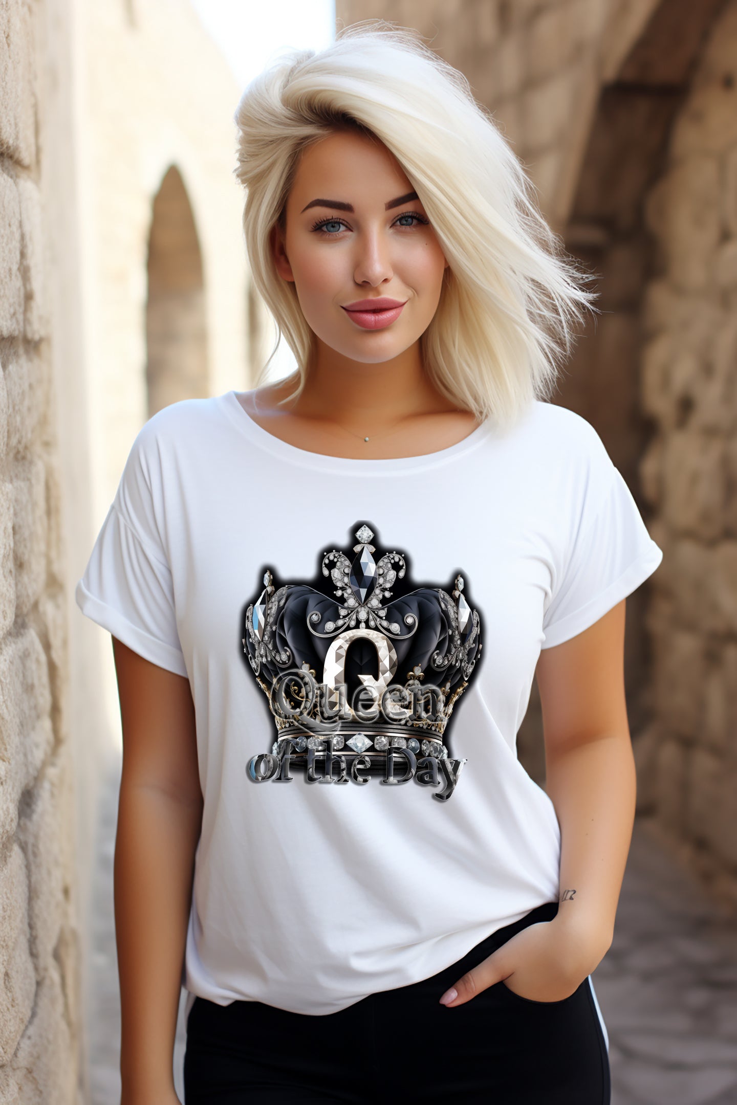 Frauen Premium T-Shirt - Queen of the Day