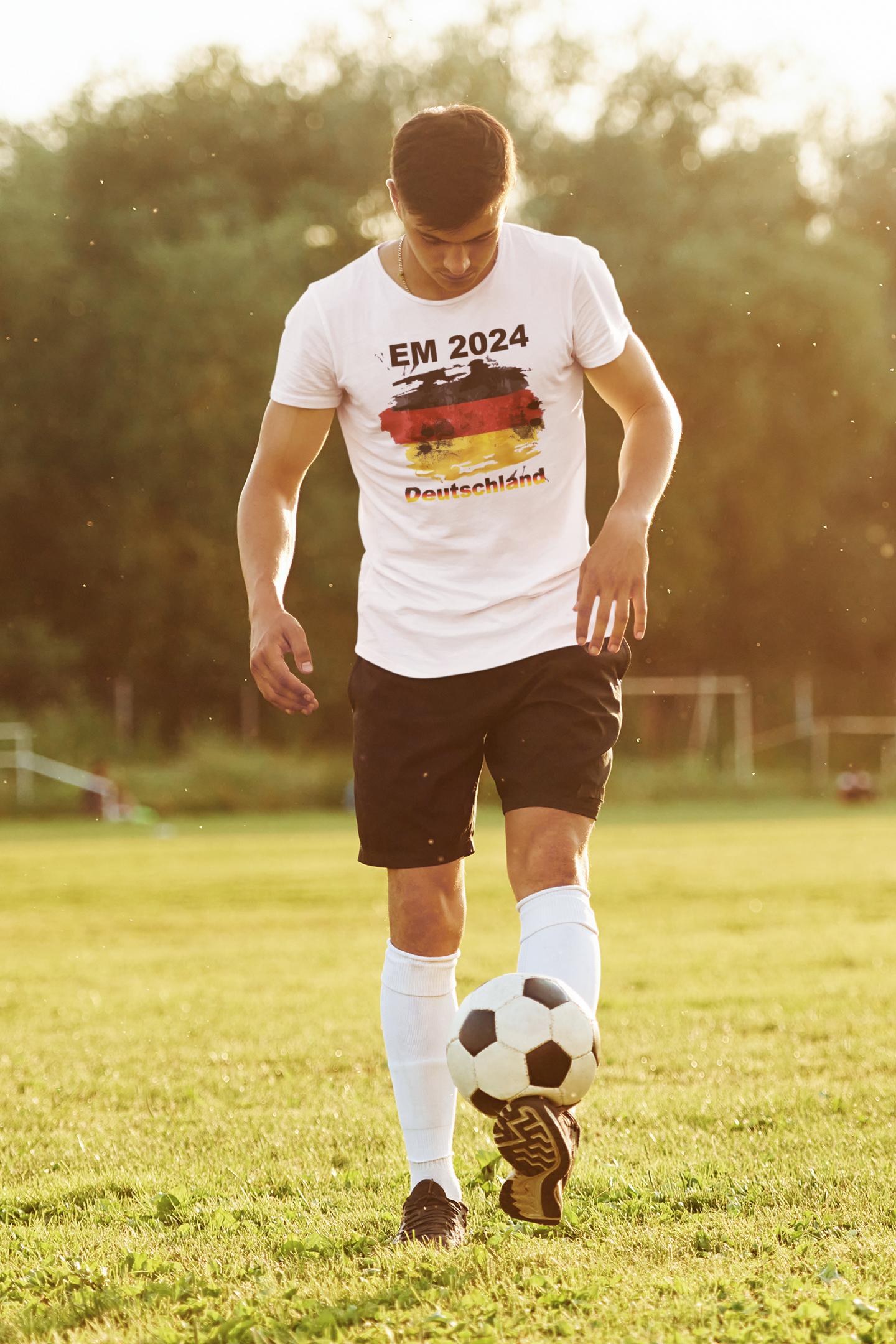 Männer Premium T-Shirt - EM 2024