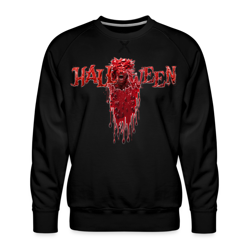 Männer Premium Pullover - Halloween - Schwarz