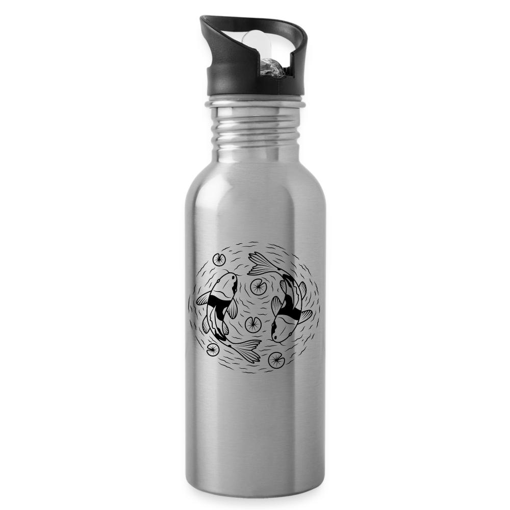 Trinkflasche - Sternzeichen Fisch - Lightsilver